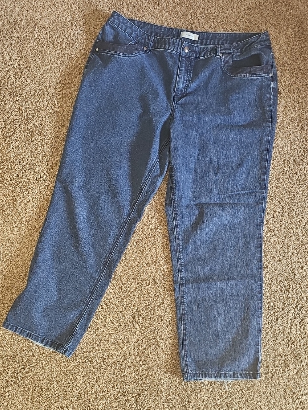 CJ Banks Jeans in Dark Blue Denim
